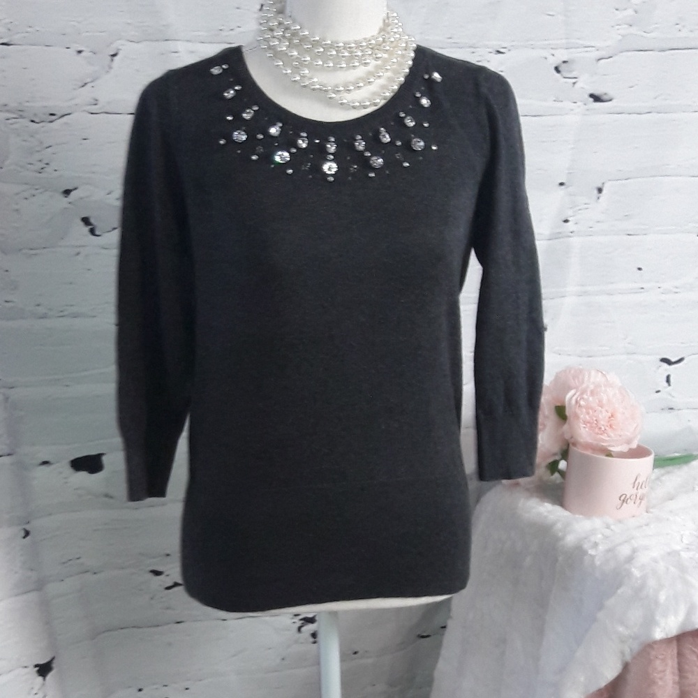 💙Worthington grey sweater - Picture 1 of 7